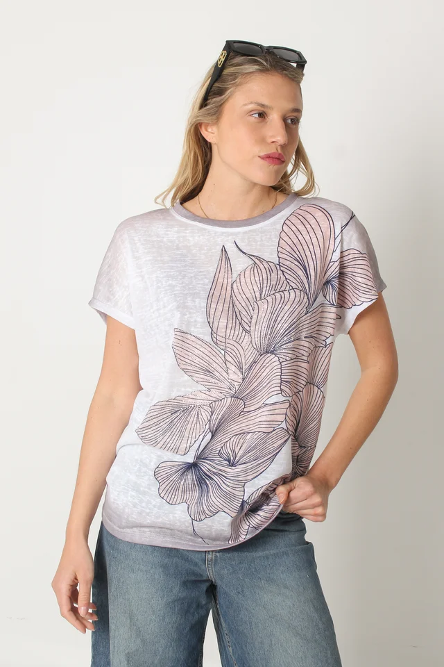 Remeron Hilo Hojas c/ Strass GU0709