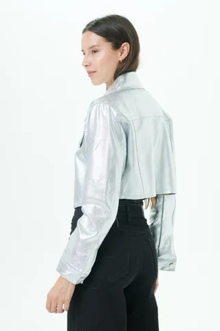 Chaqueta Visage Metalizada GUK4055 - Vista 2