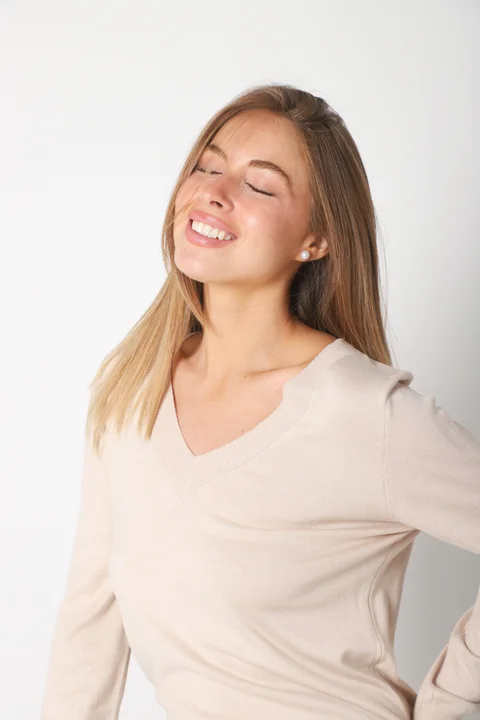 Sweater GUINEA HILO Escote V Media Estacion GUL684