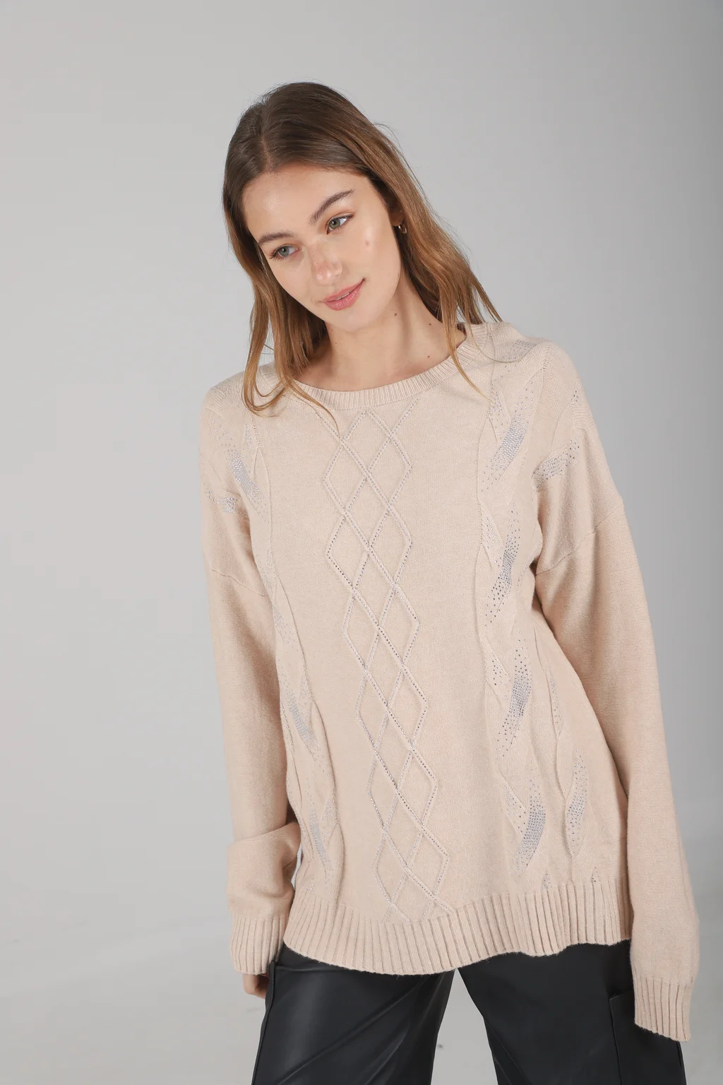 Sweater NIZA Bremer c/ Strass GUL668