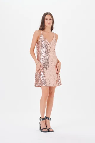 Vestido Croxy Lentejuelas GU4021 - Vista 2