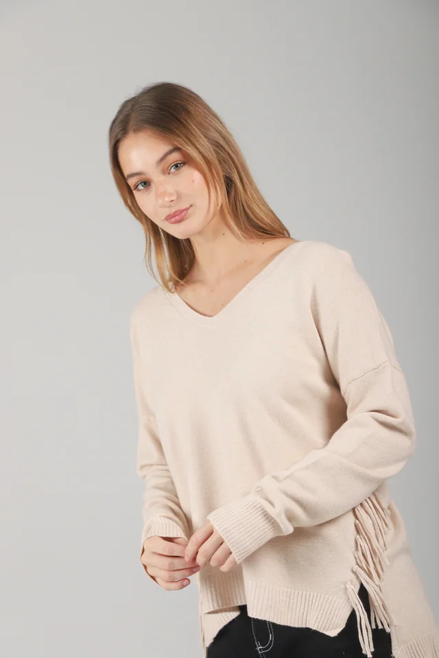 Sweater CHILL Amplio de Bremer c/ Flecos GUL680