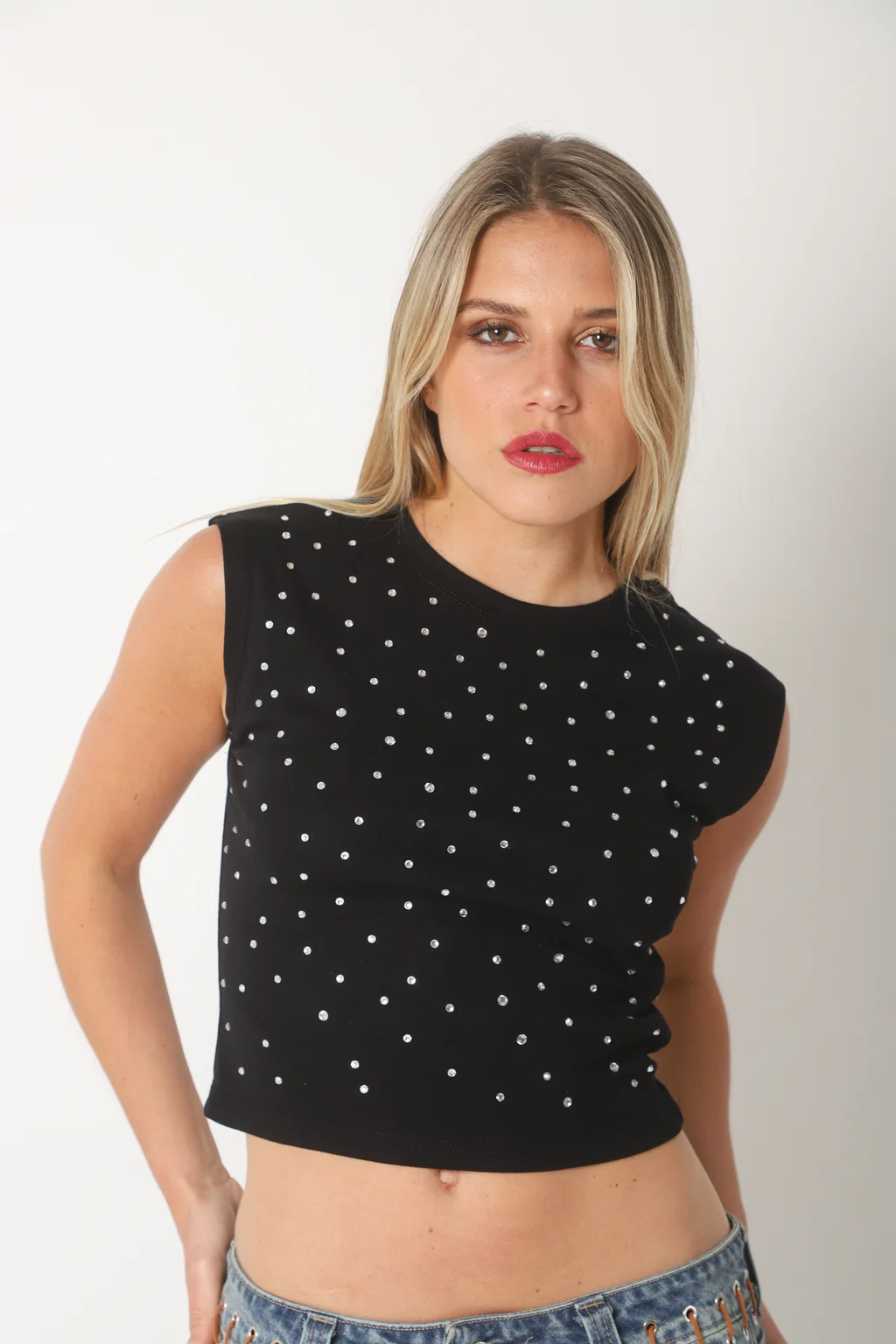 Musculosa SOUSI c/ piedras GU2667