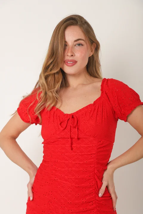 Vestido  Adele  Broderie  GUK196