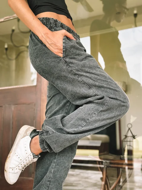 Jogger Jean Carmela Black