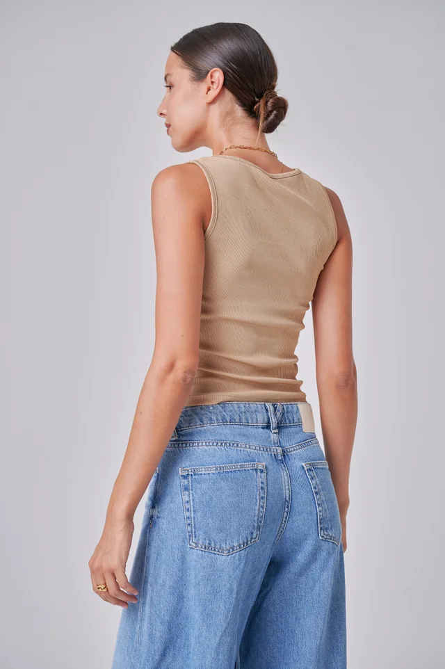 Musculosa Vivi Morley con Lurex