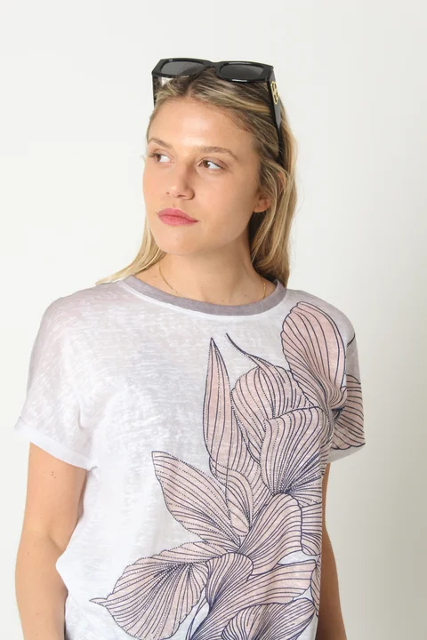 Remeron Hilo Hojas c/ Strass GU0709