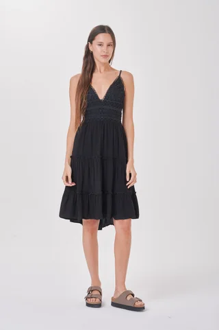 Vestido Jazz Guipiure con Lazo Classic GUK141 - Vista 2