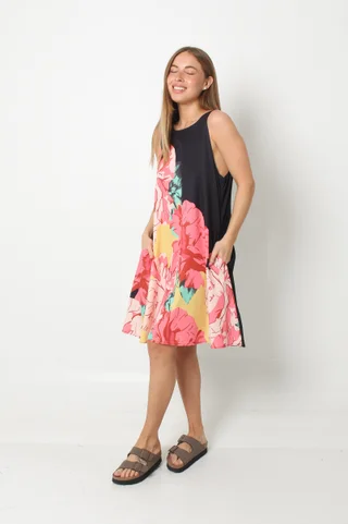 Vestido Menorca Flores c/ Bolsillos GU250 - Vista 2