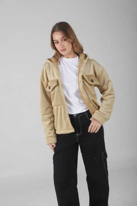 Saco GENEVA Corderoy Con Piel Adentro