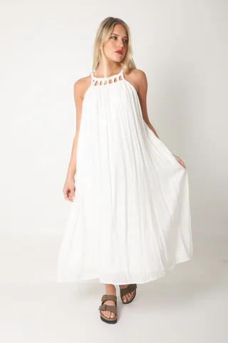 Vestido KORFU Lino  GUK70174 - Vista 3