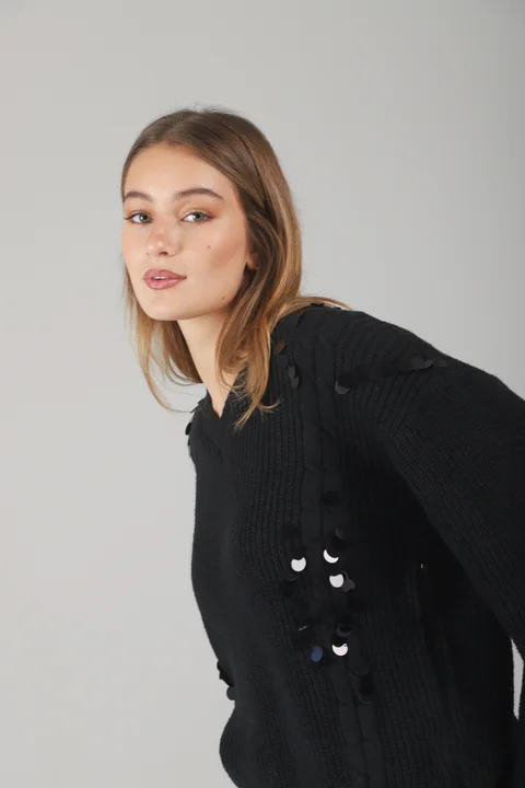 Sweater Nik Tejido c/ Lentejuelas GUL663