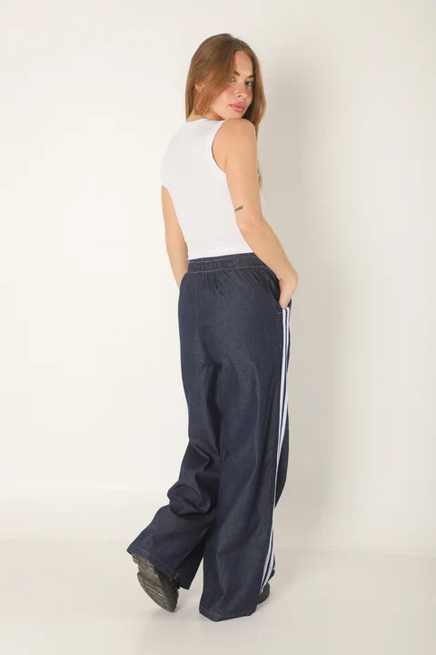 Pantalon de Jean Kotie c/ Dos Tiras y Bolsillos