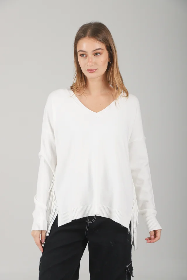 Sweater CHILL Amplio de Bremer c/ Flecos GUL680