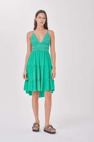 Vestido Jazz Guipiure con Lazo Colours GUK141 - Vista 2