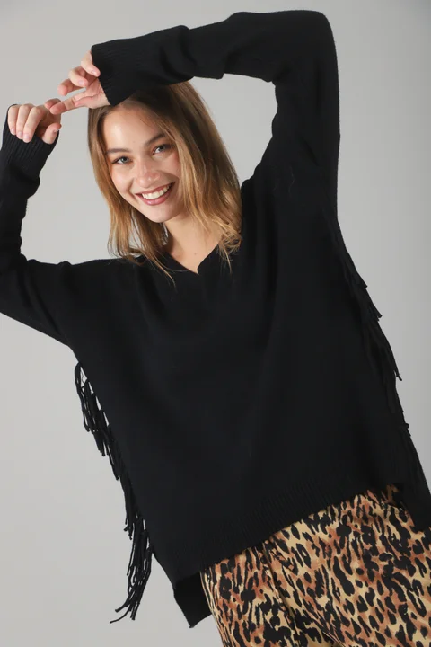 Sweater CHILL Amplio de Bremer c/ Flecos GUL680