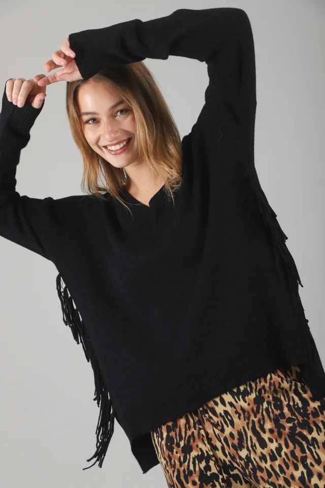 Sweater CHILL Amplio de Bremer c/ Flecos GUL680