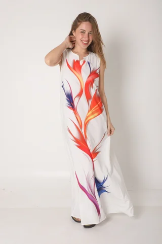 Vestido PURO FUEGO GU234 - Vista 3