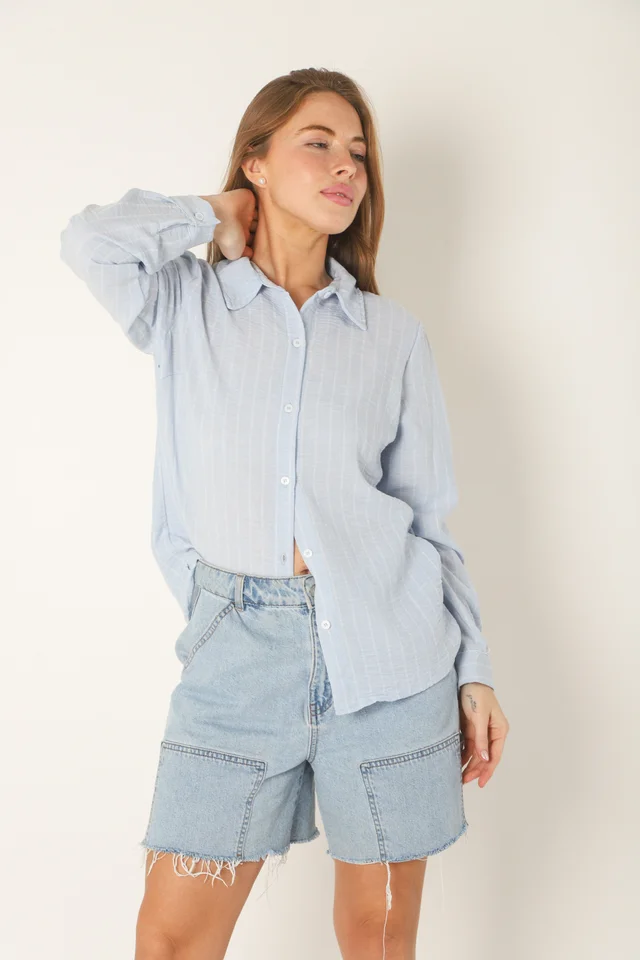 Camisa FARAH Lino Raya Finita