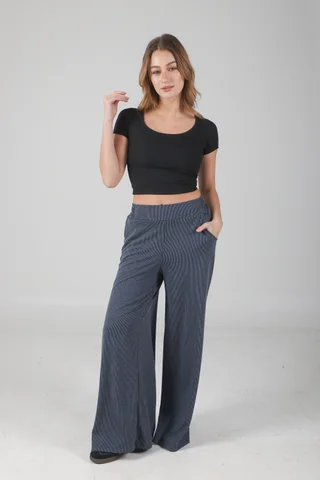 Palazo Morley Pesado con Bolsillo - Vista 4