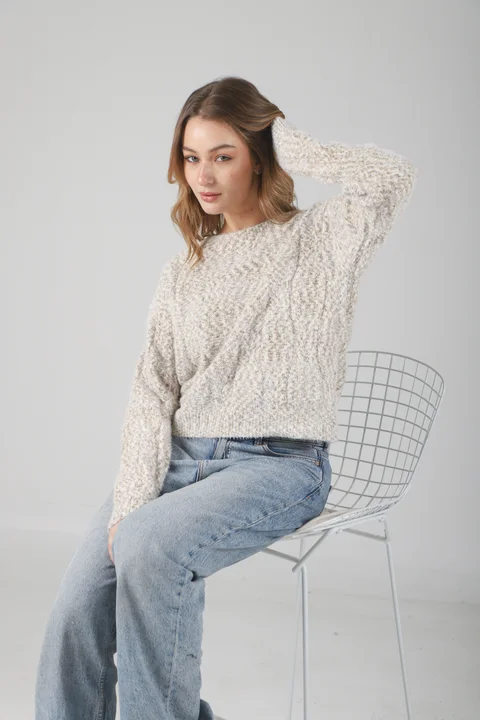 Sweater Amelia Lana Frizada GU11143