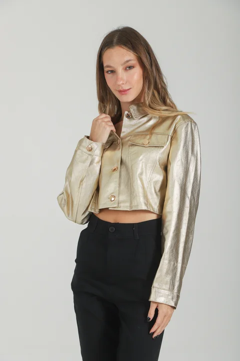 Chaqueta Visage Metalizada GUK4055