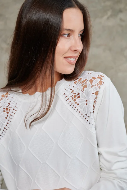 Sweater BELAGIO Bremer Broderie GU625