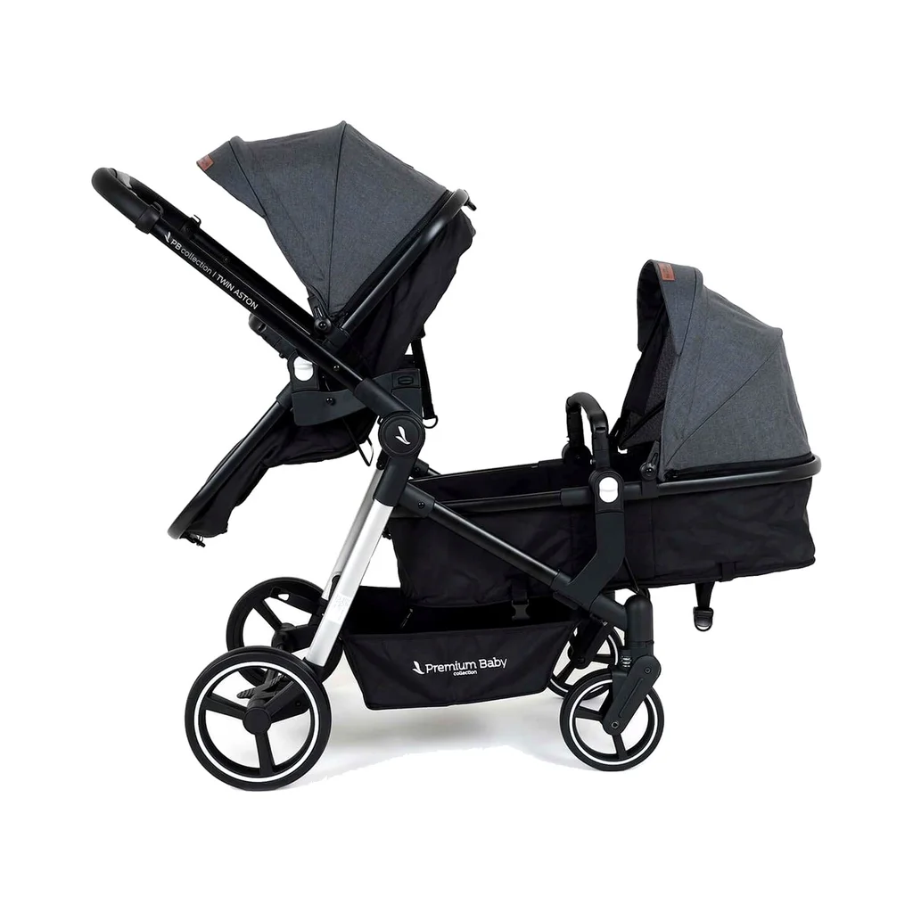 Cochecito doble Aston Twin 2 en 1