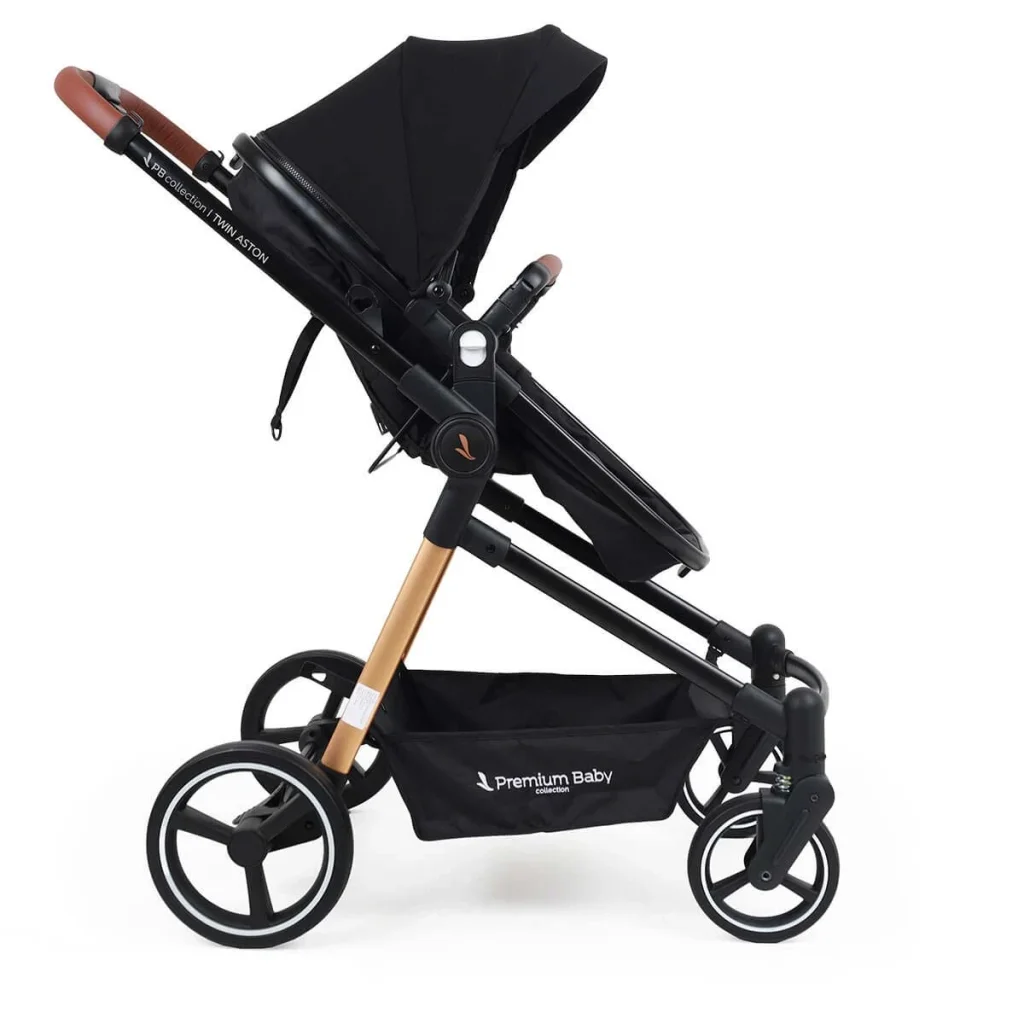 Cochecito doble Aston Twin 2 en 1 - Travel con base x2