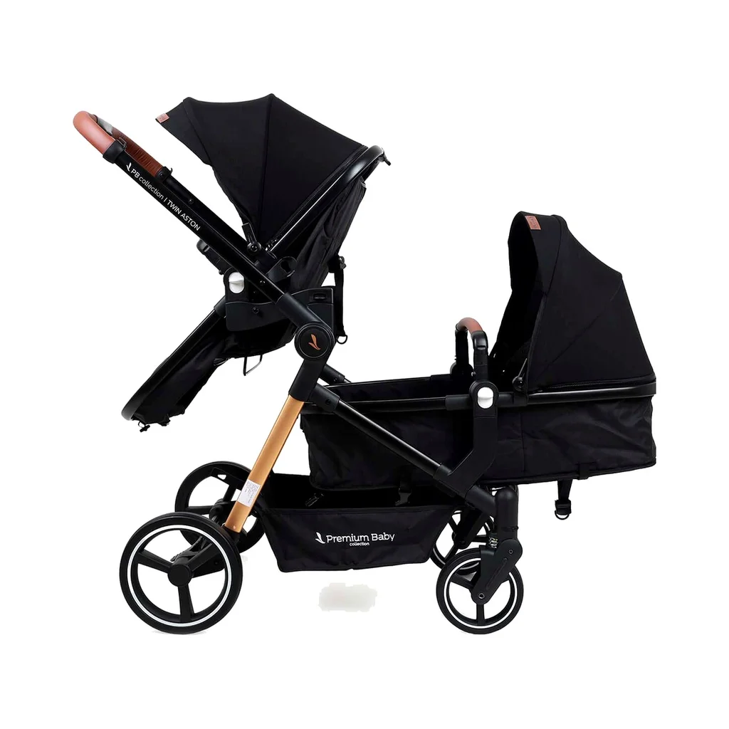 Cochecito doble Aston Twin 2 en 1