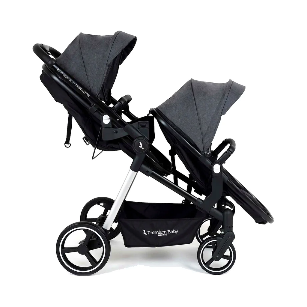 Cochecito doble Aston Twin 2 en 1