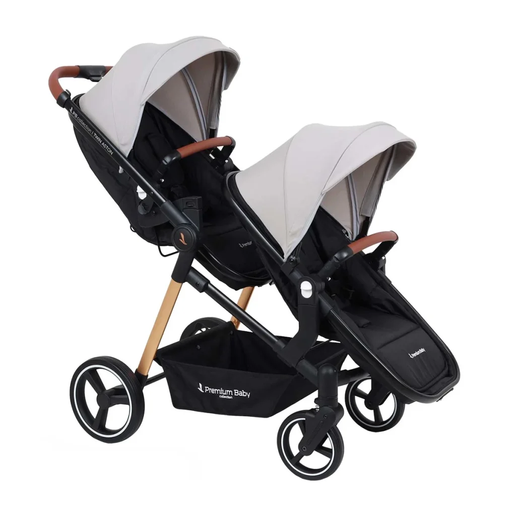 Cochecito doble Aston Twin 2 en 1