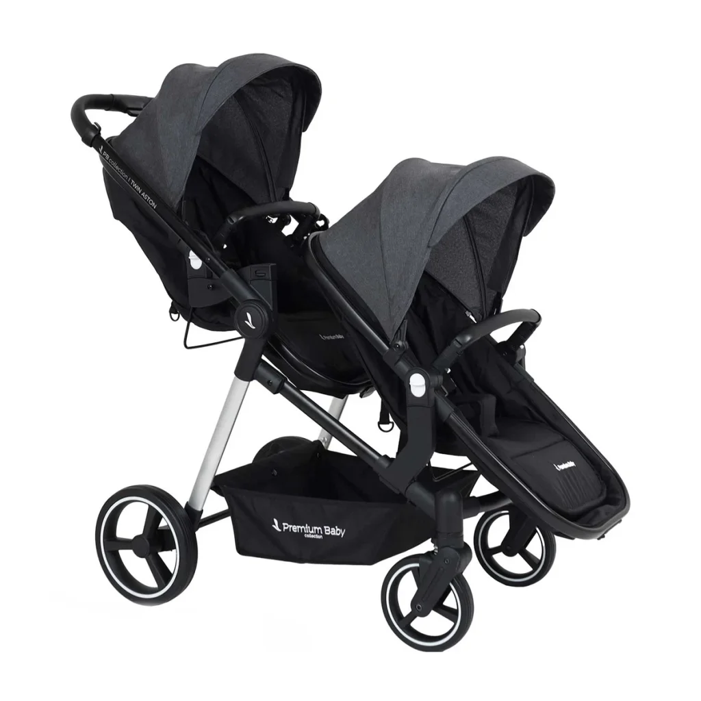 Cochecito doble Aston Twin 2 en 1