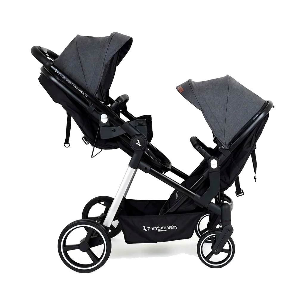 Cochecito doble Aston Twin 2 en 1