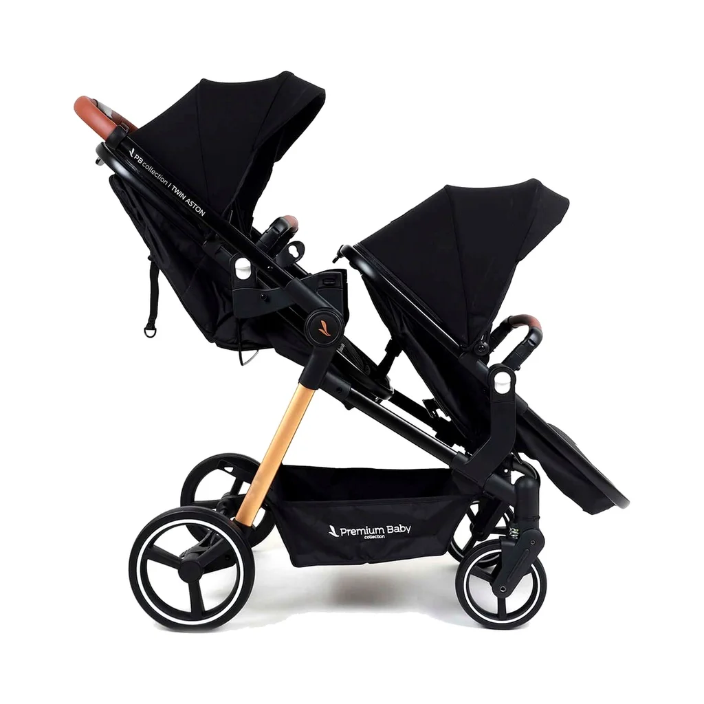 Cochecito doble Aston Twin 2 en 1