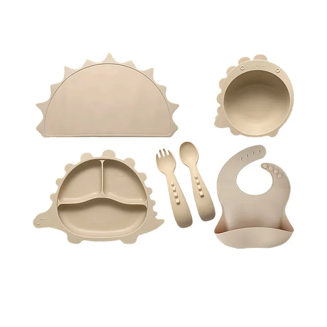 Set de silicona Dino en Caja