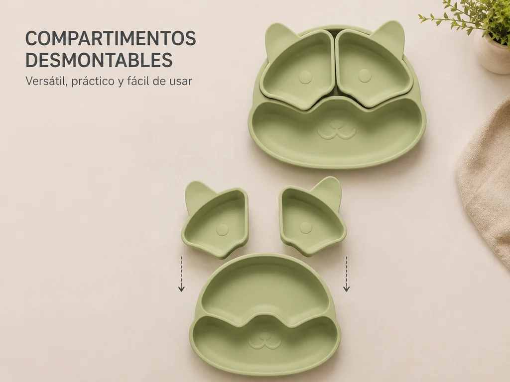 Un plato que también estimula el aprendizaje