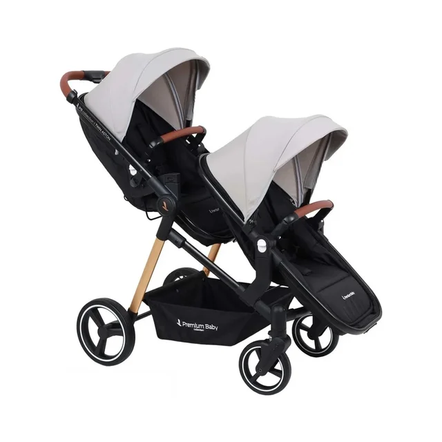 Cochecito doble Aston Twin 2 en 1
