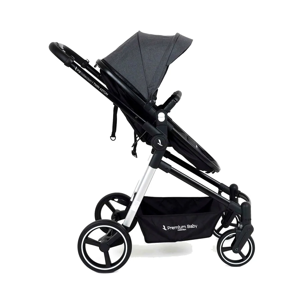 Cochecito doble Aston Twin 2 en 1