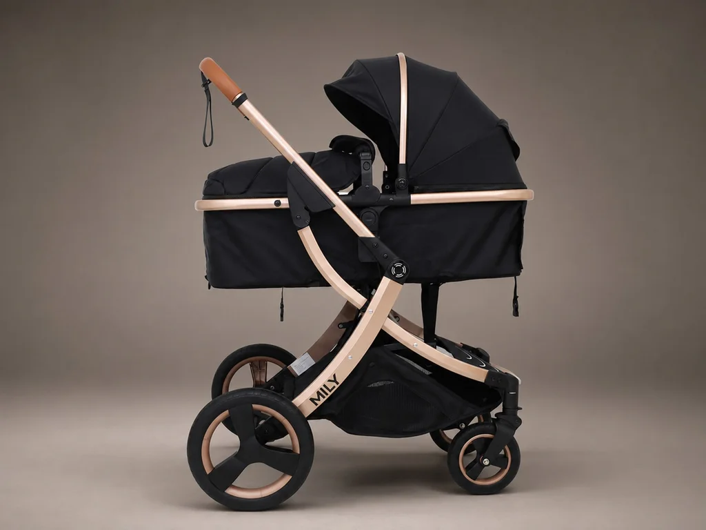 Asiento transformable en moisés para mayor comodidad