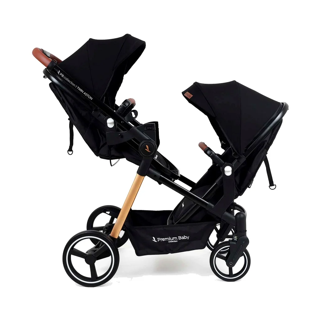Cochecito doble Aston Twin 2 en 1