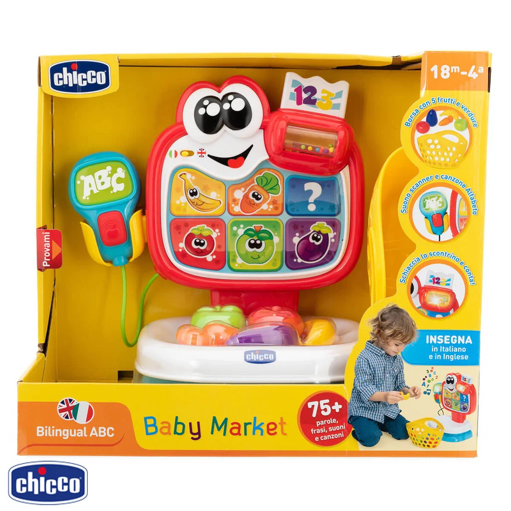 Juguete interactivo Market Bilingüe