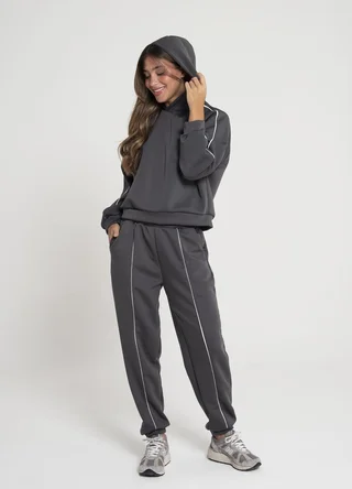 Babucha deportiva con vivo y puño  - Vista 1