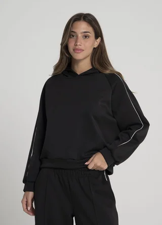 Buzo deportivo con vivo en manga  - Vista 5