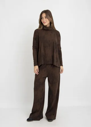 Poleron morley batik con tajos  - Vista 4