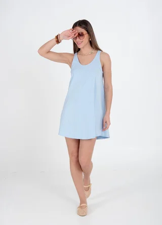 Vestido corto flame conrecortes  - Vista 2
