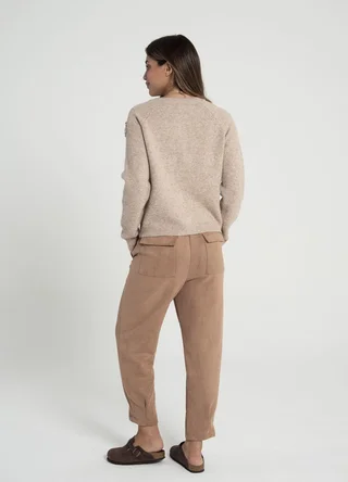 Saco bordado flores de colores  - Vista 5