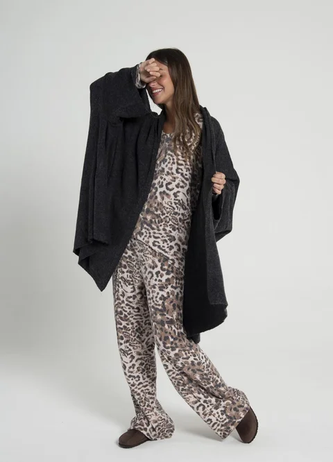 Maxi saco oversize midi tejido 