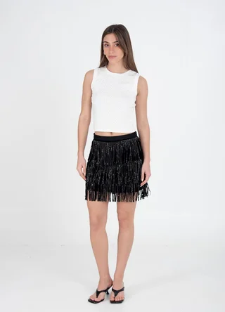 Musculosa full strass - Vista 5