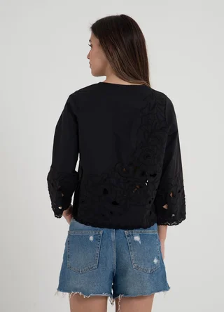 Camisa calada para atar  - Vista 5